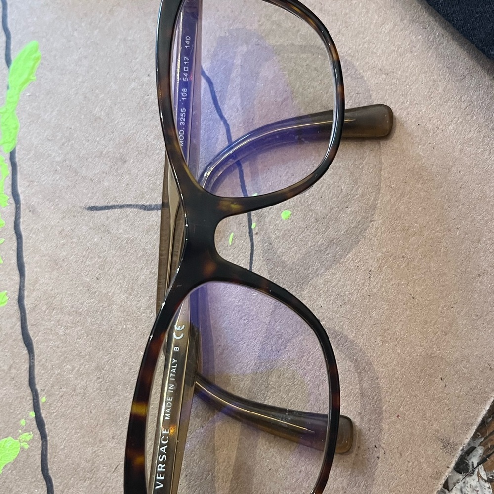 Versace Tortoiseshell Eyeglasses Prescription Wom… - image 8